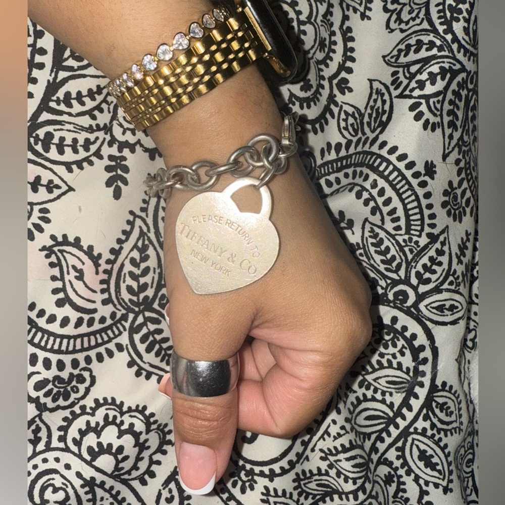 Tiffany & Co. XL Large heart bracelet